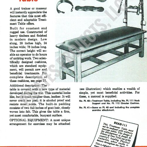 Atlas Treatment Table